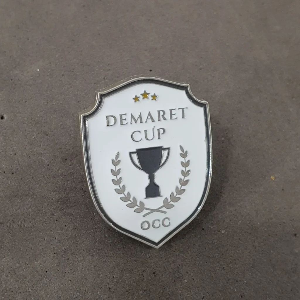 Custom embroidered golf club patch created by Neon Digitizing USA
